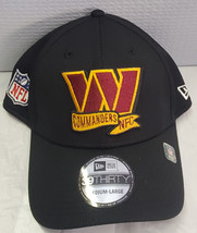Washington Commanders New Era NFL Sideline Black 39THIRTY Flex Hat - NFL - £19.65 GBP