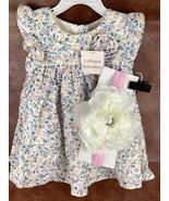 Catherine Malandrino Girls Round Neck Sleeveless Floral Dress Summer Sz ... - $33.55 CAD