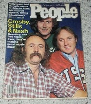 Crosby Stills &amp; Nash People Weekly Magazine 1977 Patty Hearst - £19.74 GBP