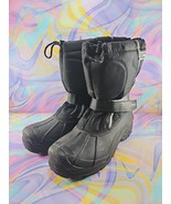 Weatherproof Snowbank 625-1074 Snow Boots, Men&#39;s 13, Black - $40.67 CAD