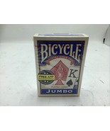 Bicycle Jumbo Face Standard Size Playing Cards Blue New Sealed 2013 - £7.50 GBP