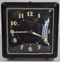 Vintage Westclox Wind-Up Alarm Clock For Repair As-Is Made in USA - $350.61 MXN