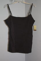 Sonoma Life+Style Lined Tank Top Womens Size XL Black - £10.22 GBP