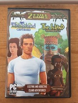 2002 Island Castaway 1 &amp; 2 Island Adventure PC Computer Video Game CD ROM Disc - £11.18 GBP