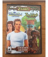 2002 Island Castaway 1 &amp; 2 Island Adventure PC Computer Video Game CD RO... - £11.12 GBP