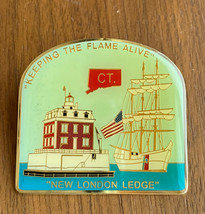 New London Ledge CT Keeping The Flame Alive In New England Lighthouse Pin - $20.00