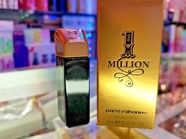 One Million by Paco Rabanne Mini 0.17 .17 oz  5 ml Eau De Toilette Splas... - $43.55