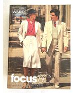 Vintage 1980 MONTGOMERY WARD Catalog Retro 80&#39;s Fashion Focus &#39;80 Spring... - $635.44 MXN