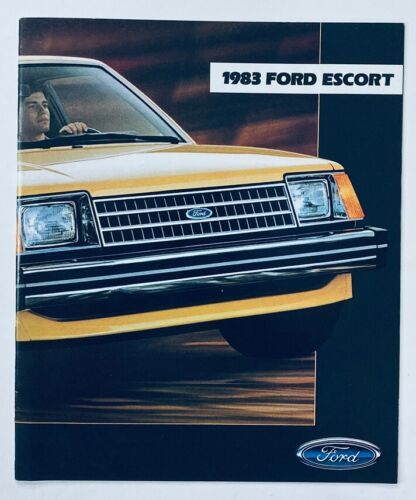1983 Ford Escort Dealer Showroom Sales Brochure Guide Catalog - $9.45