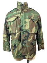 U.S. MILITARY WOODLAND COLD WEATHER FIELD CAMOUFLAGE JACKET COAT SMALL S... - $737.21 MXN