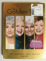 The Golden Girls Complete First Season 3-DVD Set BONUS/SPECIAL Feat. Betty White - £15.68 GBP