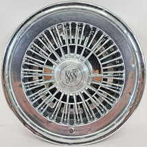 ONE 1973-1978 Buick Cars # 1056 15&quot; Wire Hubcap / Wheel Cover GM # 01244101 USED - £54.81 GBP