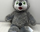 Build a Bear Great Wolf Lodge Wiley 25th Birthday Plush silver sparkles ... - $24.74