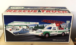 Vintage  Advertising 1994 HESS Oil Co Toy Rescue Truck with Inserts - $24.95