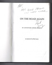 on the road again Paperback Book By Rick Lacey Signed Autographed - £26.43 GBP