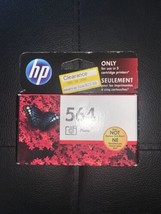 HP Ink Photo Black 564 Cartridge Hewlett Packard Brand New Sealed OEM Ge... - $12.99
