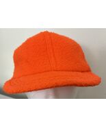 Vintage Pearson Hat Cap Fitted Medium Orange Hunting Blaze Fleece Ear Fl... - €16,85 EUR