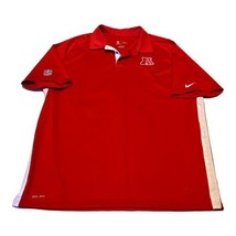 University of Alabama Crimson Tide Football Dri-Fit Red Polo Shirt XXL A UA - £25.57 GBP
