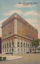 The Cincinnati Club, Cincinnati, Ohio OH Postcard D43 - £2.39 GBP