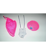 Barbie&#39;s Baby Sister Kelly Bathing Swim Suit Hat Cover-Up Summer Clothin... - $6.82 CAD