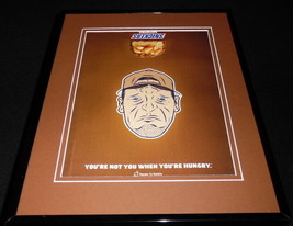 2012 Snickers Candy Bar / You&#39;re Not You 11x14 Framed ORIGINAL Advertisement - £27.05 GBP
