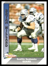 1991 Pacific Bryan Millard Seattle Seahawks #484 - £1.47 GBP