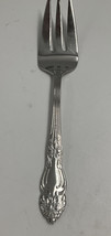 Reed Barton HAVERSHAM Stainless 18/10 Glossy Silverware Cold Meat Fork M... - $6.92