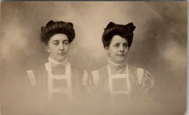 Edwardian Era RPPC Women Portrait Blanche Whitman and Opie York Postcard V15 - £7.95 GBP