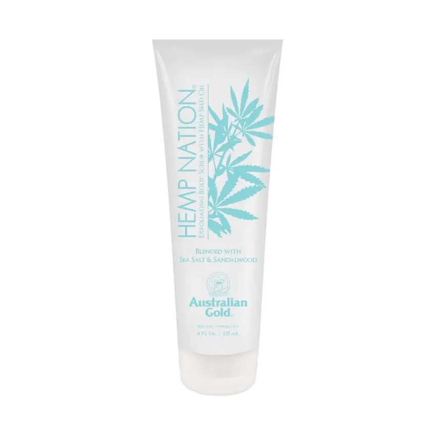 Australian Gold Hemp Nation Body Scrub - Sea Salt &amp; Sandalwood 8 oz. - $32.00
