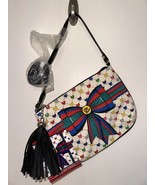 NWT Brighton Tom Clancy Crossbody Handbag Purse Rainbow Hearts Love Joy ... - €21,49 EUR