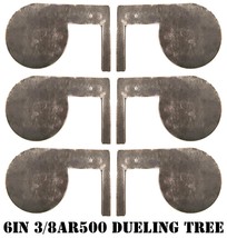 Magnum Target 6in. 3/8in. Thk. AR500 Steel Targets for DIY Dueling Trees... - £102.07 GBP