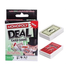Monopoly Deal Card Game 108 Cards Family Fun Playing Game for Kids &amp; Youths - £7.51 GBP