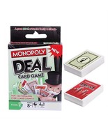 Monopoly Deal Card Game 108 Cards Family Fun Playing Game for Kids &amp; Youths - £7.61 GBP