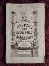 Harper&#39;s May 1869 Columbus Horace Greeley Justin Mccarthy Eugene Lawrence - £12.94 GBP
