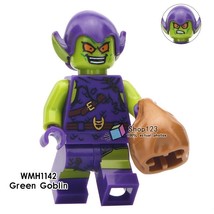 Green Goblin Norman Osborn Minifigures Marvel Spider-Man Single Sale Block - £2.39 GBP