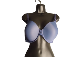 Warners 01356 No Side Effects Underarm Smoothing Comfort Bra Underwire 40C Navy - £11.10 GBP