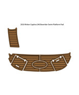 2010 Rinker Captiva 246 Bowrider Swim Platform Boat EVA Foam Teak Deck F... - $456.19 CAD