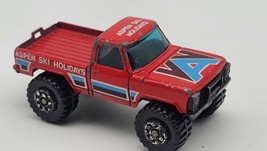 Matchbox Pick-Up 1:67 1985 4x4 Mini Pick Up Truck Aspen Ski Holidays Die... - £10.38 GBP