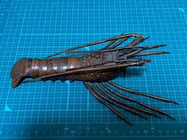 Jizai Okimono spiny lobster Ornament Statues Copper Vintage 40cm HIROMI - $690.77