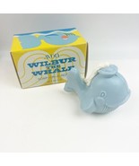 NEW Vintage Avon Wilbur The Whale Soap on a Rope Soap Unused Box Blue - $17.81 CAD