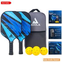 High-Performance Fiberglass Pickleball Paddles Set – Includes Case &amp; Balls - $172.21