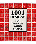 1986 1001 Designs For Pre-Cut Wood Shapes Crafting Jan Way PB Vintage DWRR2 - $549.97 MXN