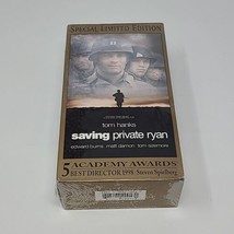 Saving Private Ryan (VHS, 2000, 2-Tape Set, Special Limited Edition) NEW SEALED - £10.24 GBP
