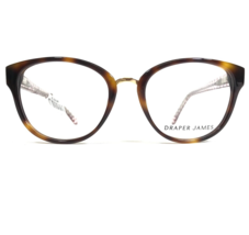 Draper James Eyeglasses Frames DJ5019 215 TORTOISE Pink Clear Square 52-18-140 - £66.85 GBP