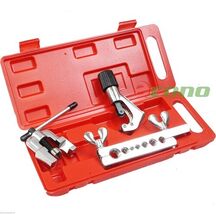 Flaring &amp; Swaging Cutter Tool Kit 4 Refrigeration Soft Copper OD Tubing ... - $23.99