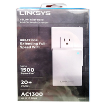 Linksys Velop Mesh WiFi Extender WHW0101P New in sealed retail box - $45.00
