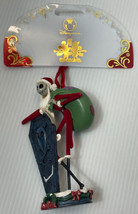 Disney Nightmare Before Christmas 2007 Jack Santa Teddy Figurine Ornamen... - £47.79 GBP