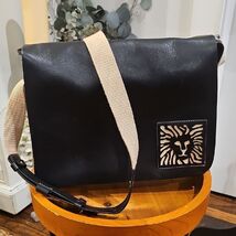 ANNE KLEIN Flap Closure Rare Vintage Messenger Bag - $44.55