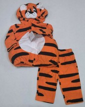 Carter&#39;s 3/6 Months Tiger Halloween Costume Complete Outfit Fleece Boy o... - £17.69 GBP