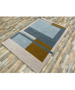 Designer Hand-Tufted NZ Wool Rug – Modern Handmade Area Rug for Elegant ... - $202.08+